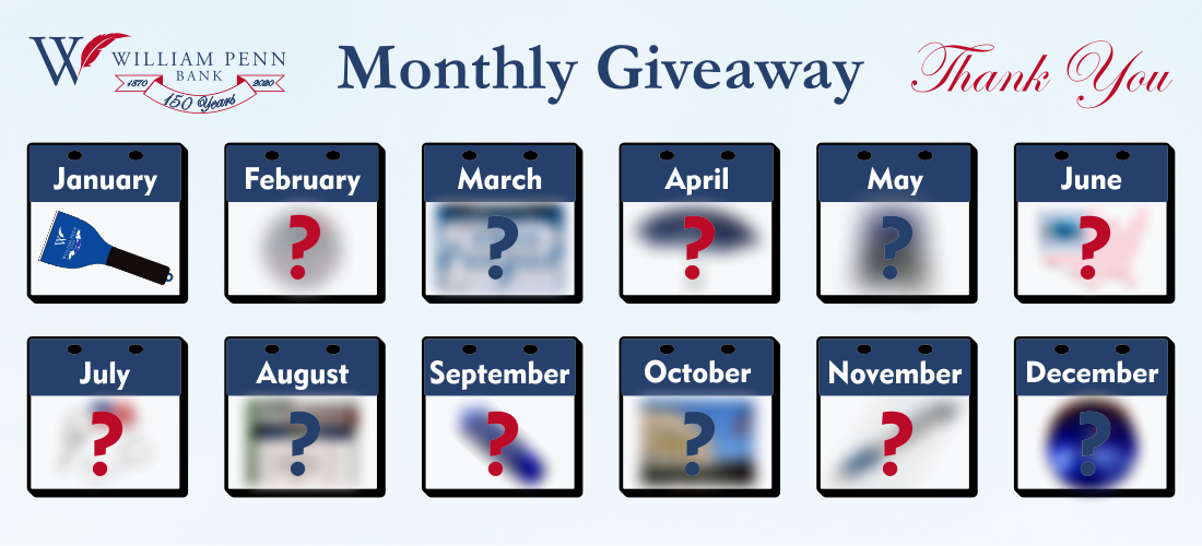 150 Years Monthly Giveaway