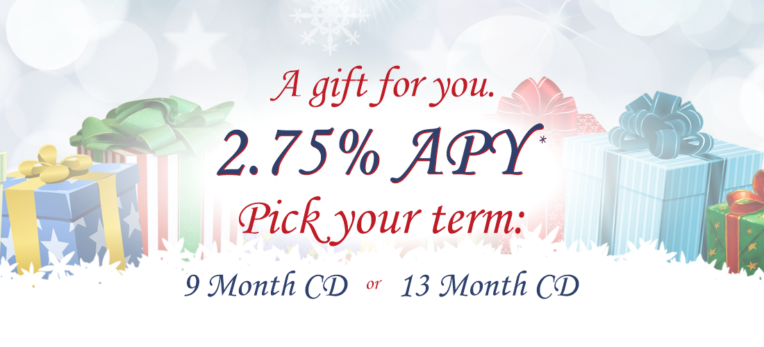2.75% APY CD